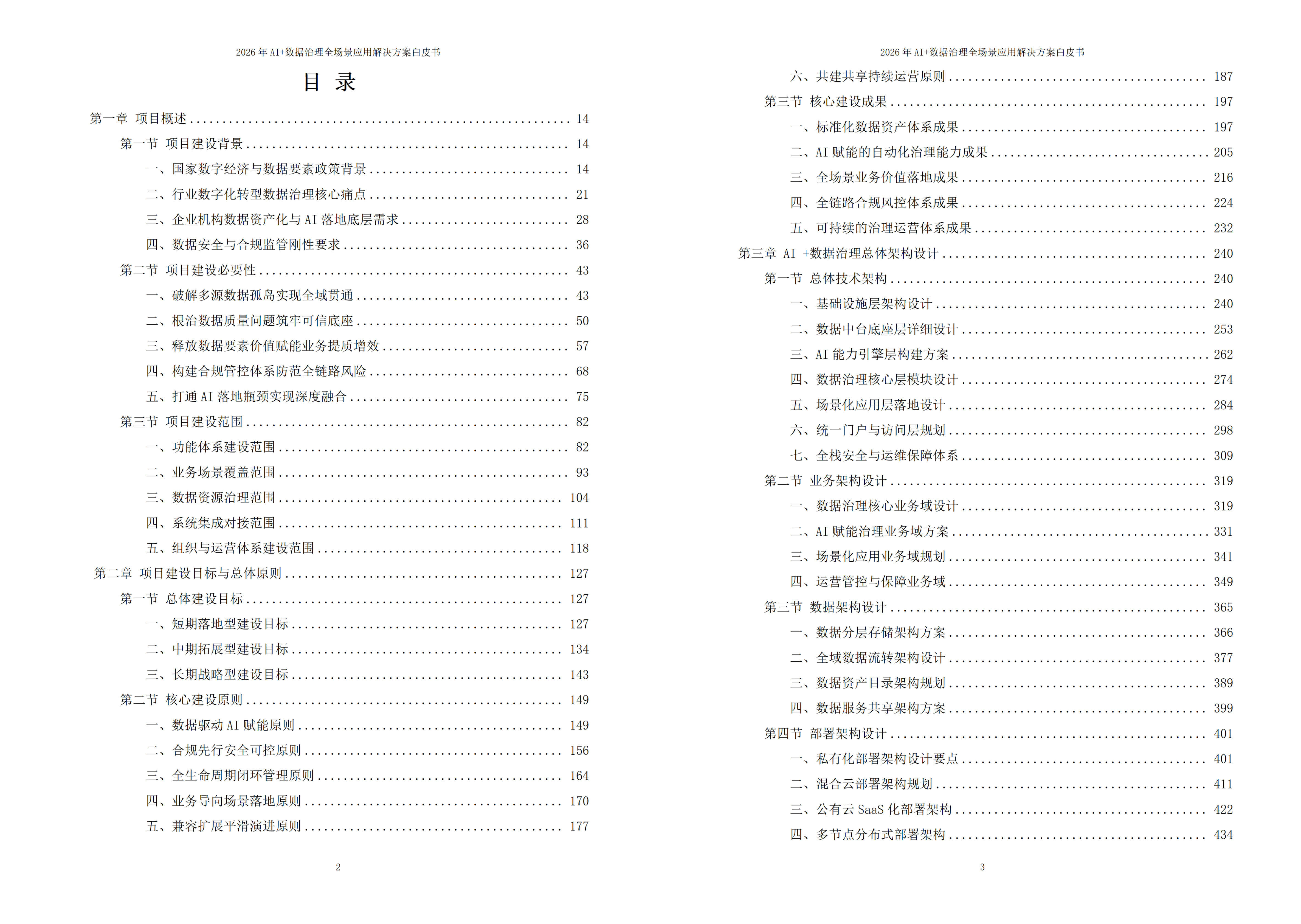 数据治理解决方案