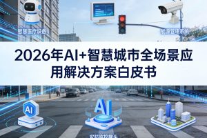 2026年AI+智慧城市全场景应用解决方案白皮书 – 全1795页下载
