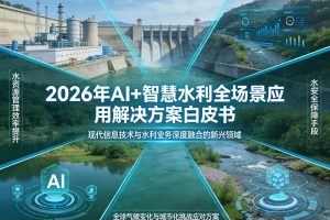2026年AI+智慧水利全场景应用解决方案白皮书 – 全1605页下载