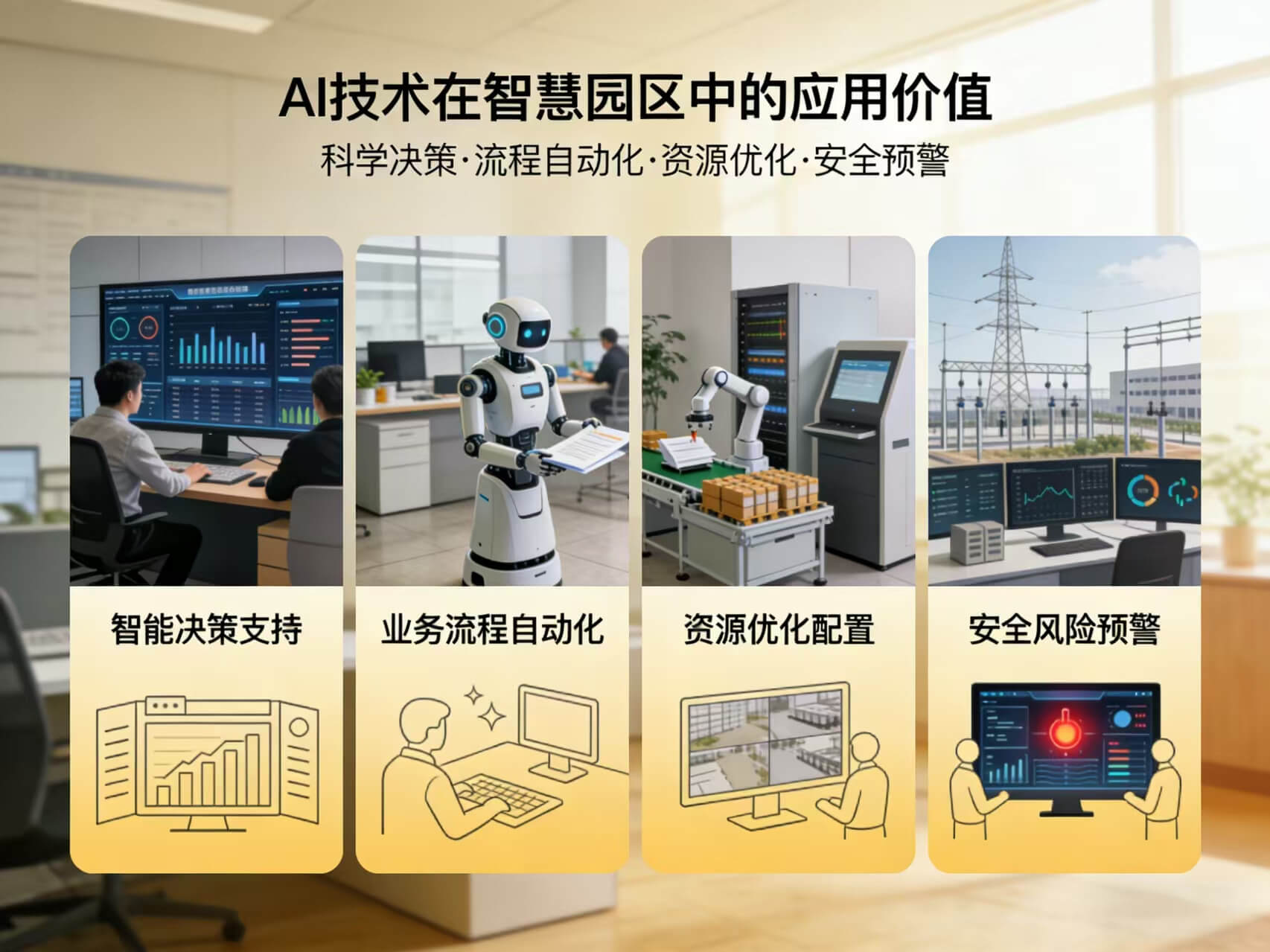 2026年AI+智慧园区全场景应用解决方案白皮书 – 全1900页下载