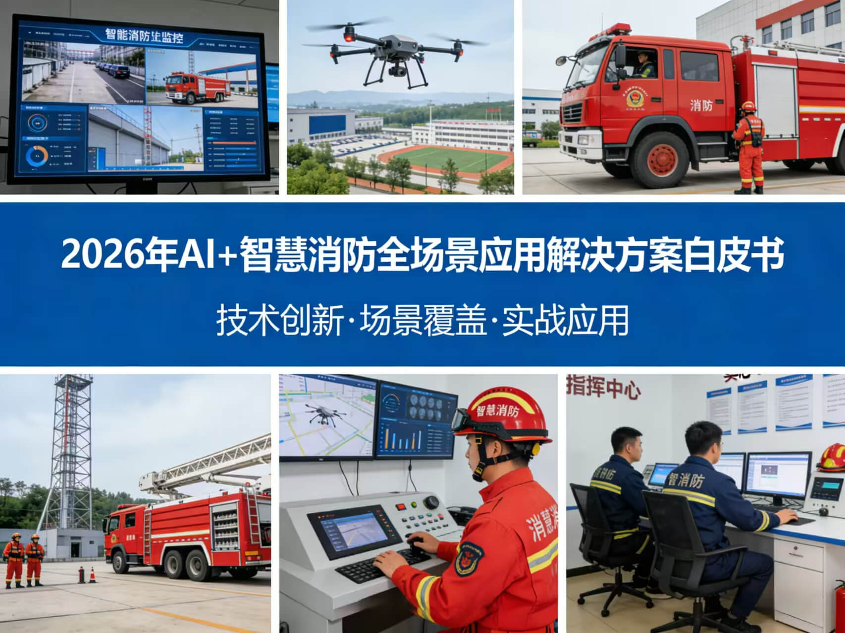 2026年AI+智慧消防全场景应用解决方案白皮书 – 全1971页下载