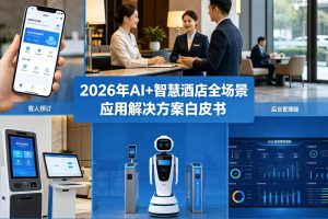 2026年AI+智慧酒店全场景应用解决方案白皮书 – 全1815页下载