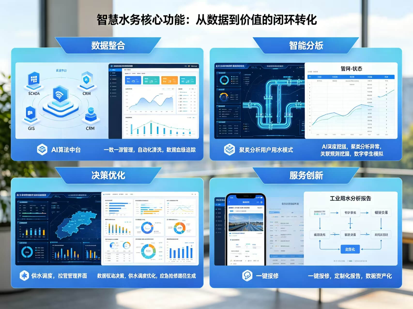 2026年AI+智慧水务全场景应用解决方案白皮书 – 全2509页下载