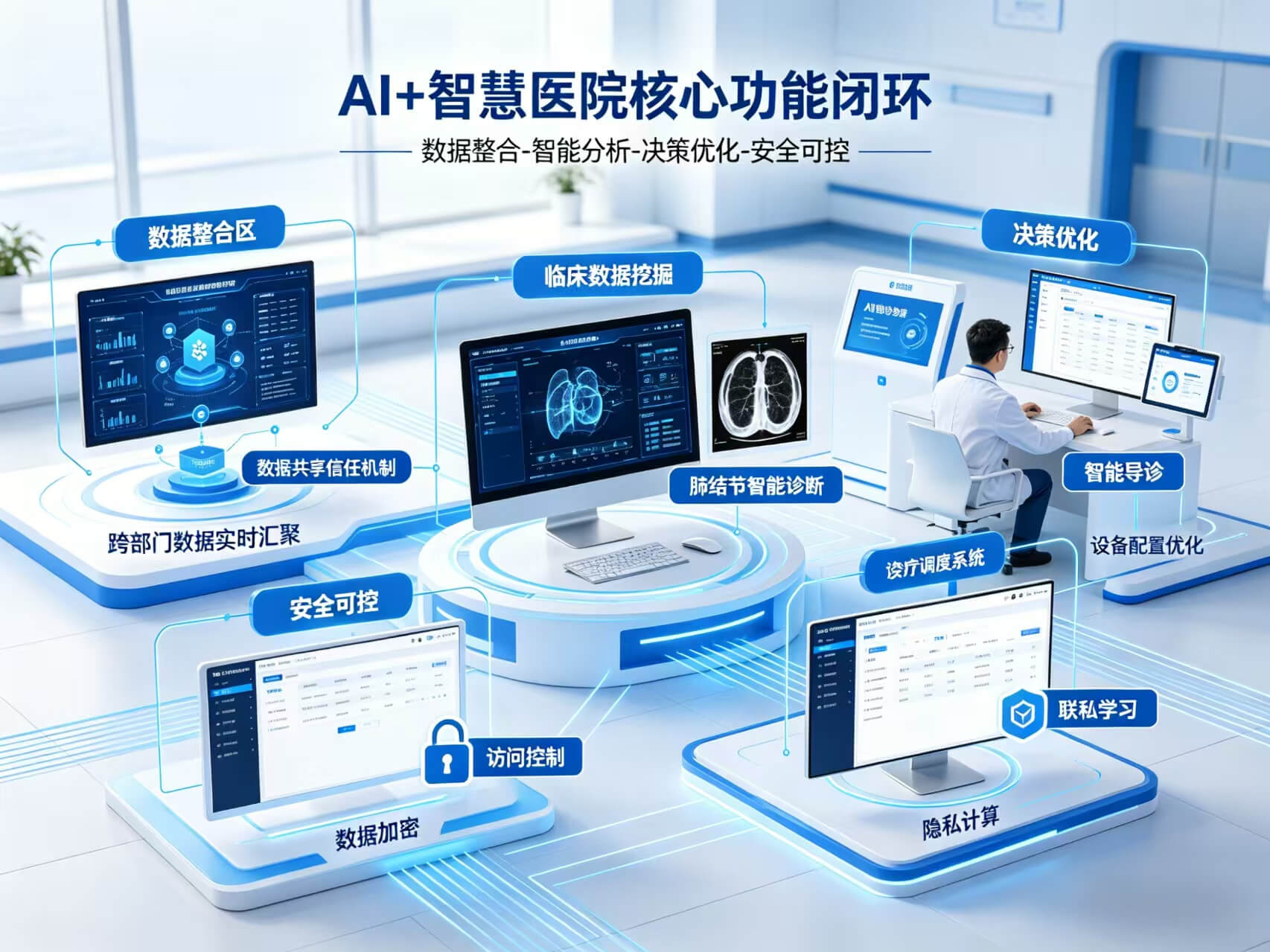 2026年AI+智慧医院全场景应用解决方案白皮书 – 全2101页下载