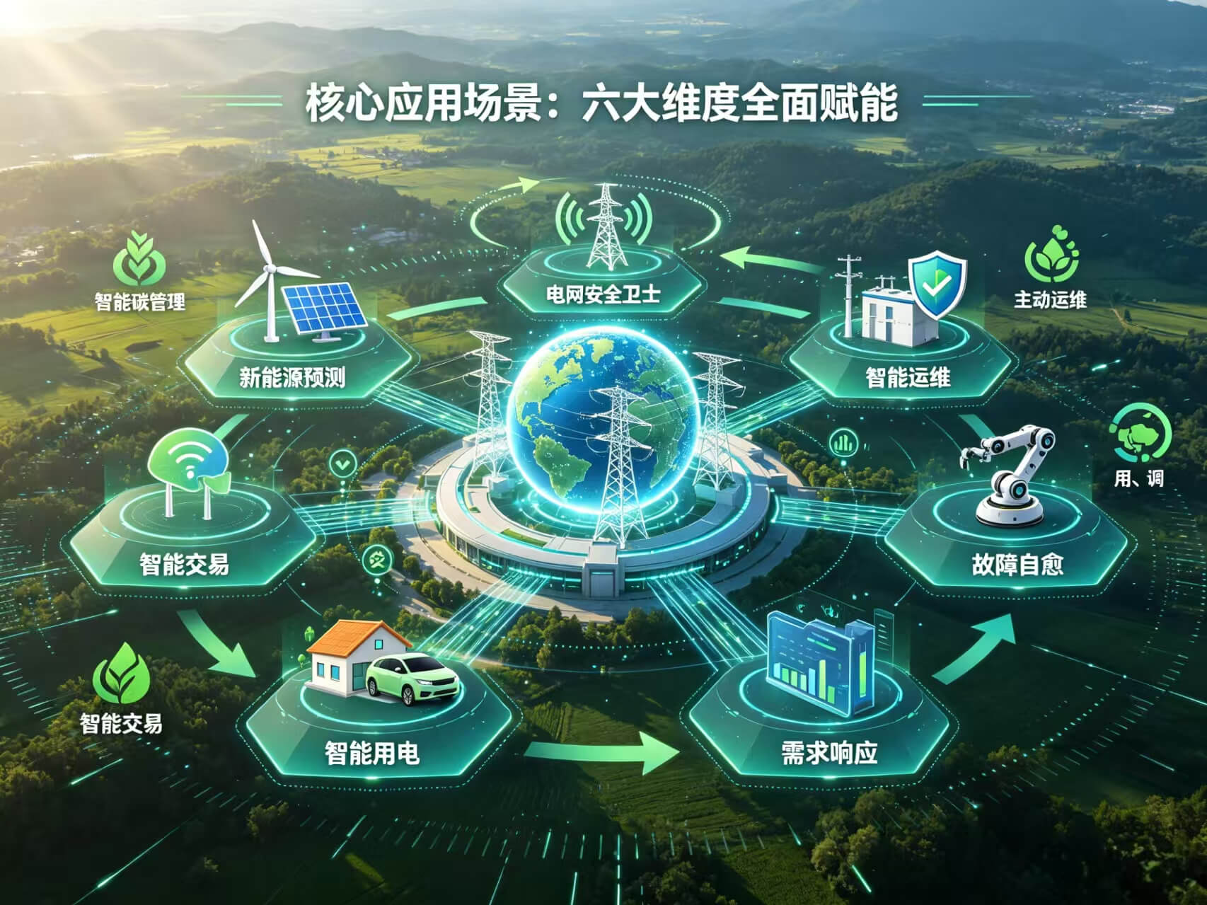 2026年AI+智慧电网全场景应用解决方案白皮书 – 全2128页下载