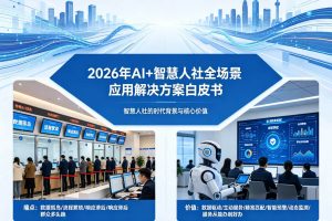2026年AI+智慧人社全场景应用解决方案白皮书 – 全1876页